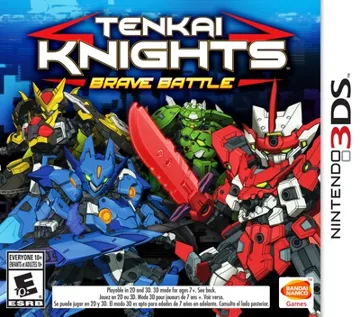 Tenkai Knights - Brave Battle (USA) (En,Fr,Es) box cover front